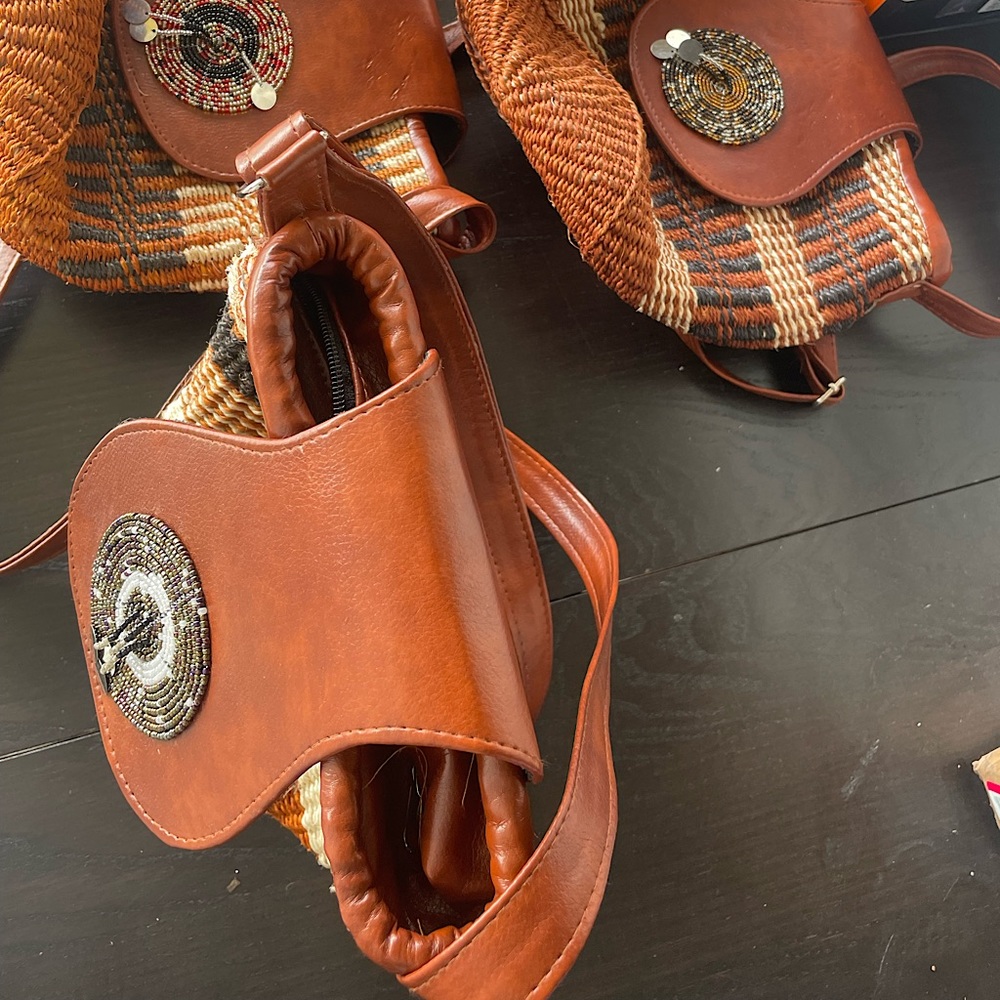 Handmade crossbody bags(African)